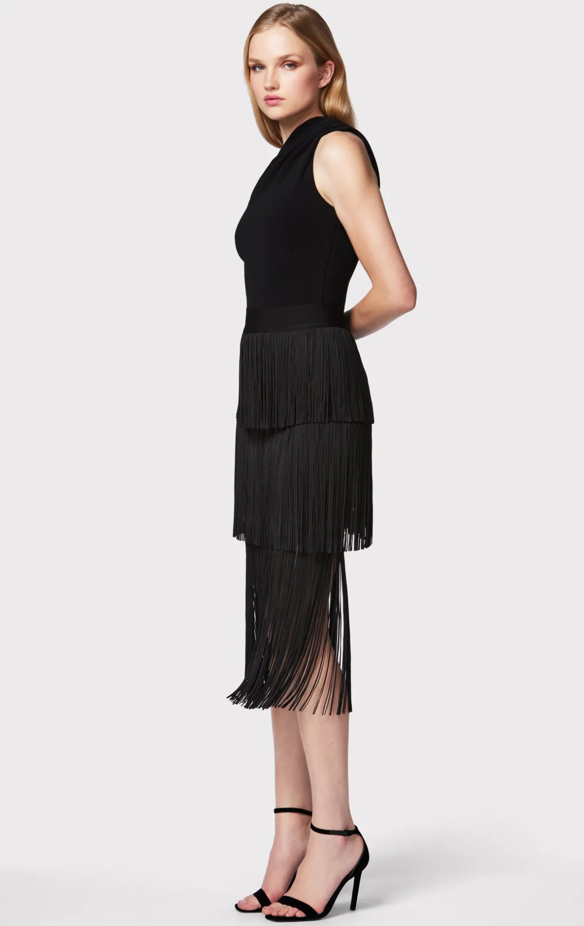 FRINGE SKIRT-Hervé Léger Sale