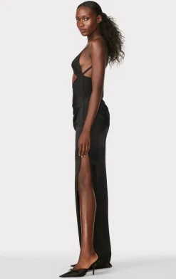 HERVÉ LÉGER X LAW ROACH Draped Cutout Gown-Hervé Léger Cheap