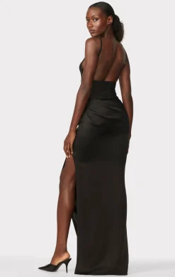 HERVÉ LÉGER X LAW ROACH Draped Cutout Gown-Hervé Léger Cheap