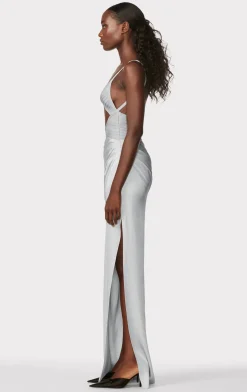 HERVÉ LÉGER X LAW ROACH Draped Cutout Gown-Hervé Léger Sale