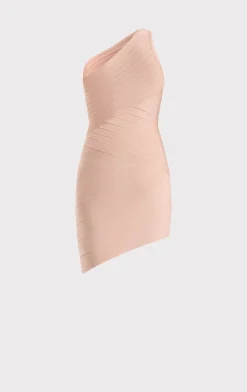 ICON ASYMMETRICAL MINI DRESS-Hervé Léger Hot
