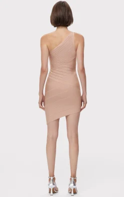 ICON ASYMMETRICAL MINI DRESS-Hervé Léger Hot