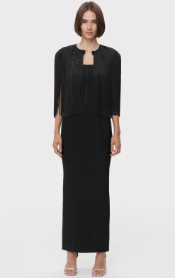 ICON FRINGE CAPE-Hervé Léger Clearance