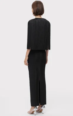 ICON FRINGE CAPE-Hervé Léger Clearance