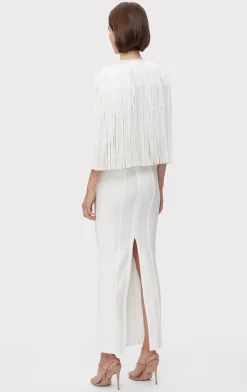 ICON FRINGE CAPE-Hervé Léger Clearance