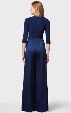 ICON HIGH WAIST SILK WIDE LEG PANTS-Hervé Léger Best