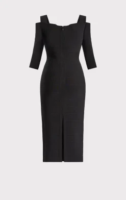 ICON NOTCHED BATEAU MIDI-Hervé Léger Best Sale