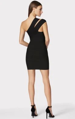 ICON ONE SHOULDER MINI DRESS-Hervé Léger Fashion