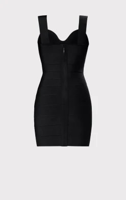 ICON STRAPPY SWEETHEART MINI DRESS-Hervé Léger Shop