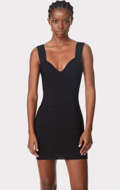 ICON STRAPPY SWEETHEART MINI DRESS-Hervé Léger Shop