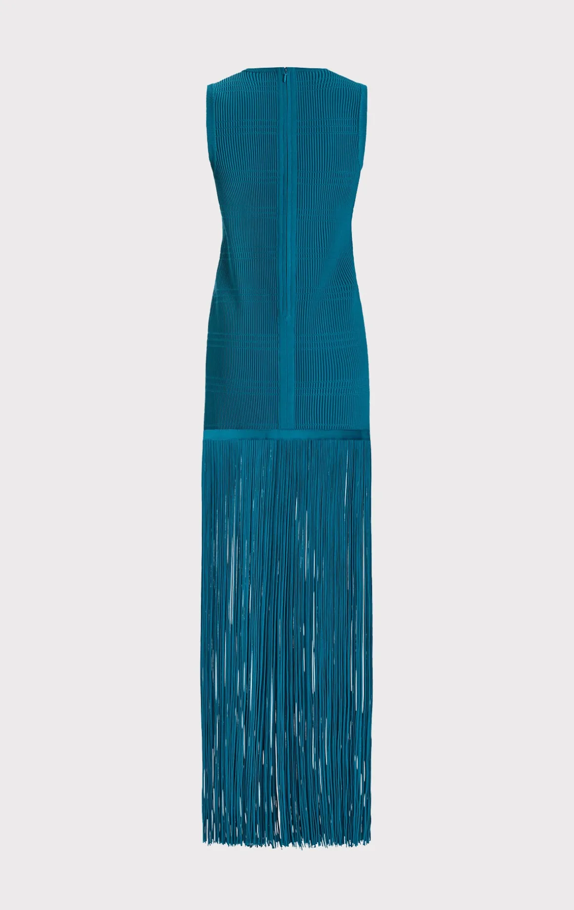 OTTOMAN SHADOW STRIPE FRINGE GOWN-Hervé Léger Best