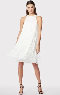 RACER FRINGE MINI DRESS-Hervé Léger Best
