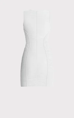 RUCHED MESH MINI DRESS-Hervé Léger Hot