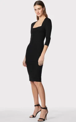 SQUARE NECK ICON DRESS-Hervé Léger Clearance