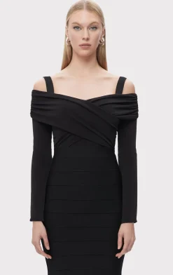 THE ELLEN TOP-Hervé Léger Clearance