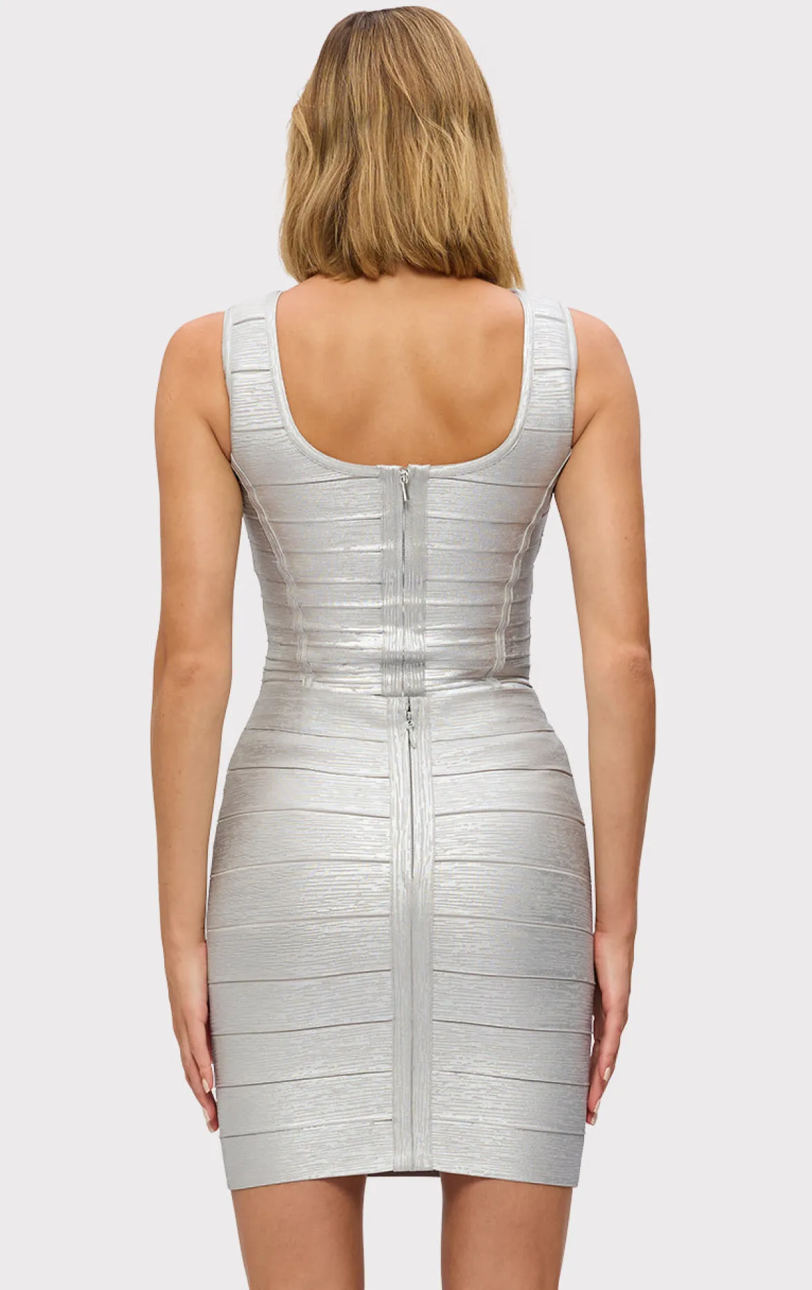 THE METALLIC SIENNA TOP-Hervé Léger Sale