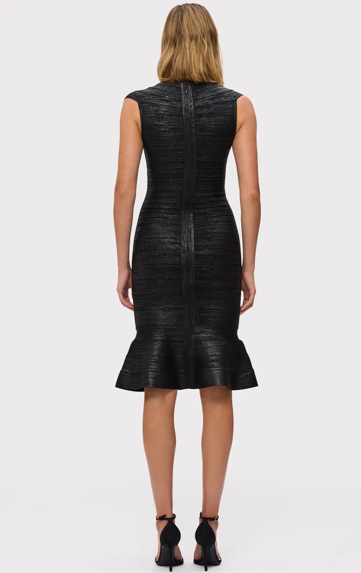 THE METALLIC SOPHIE DRESS-Hervé Léger Discount